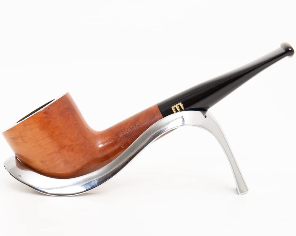 Pipa Savinelli Minuto lisa de brezo, modelo 401, tamaño del orificio 6 mm