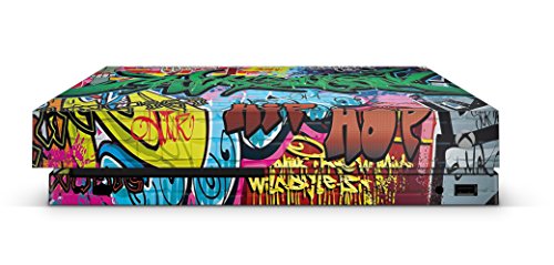 Image of GNG Graffiti Skins Compatible with Xbox One X Console Decal Vinal Sticker + 2 Controller Set