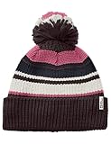 Jack Wolfskin Unisex Kinder Pompom Kids Beanie-Mütze, Boysenberry, Einheitsgröße EU