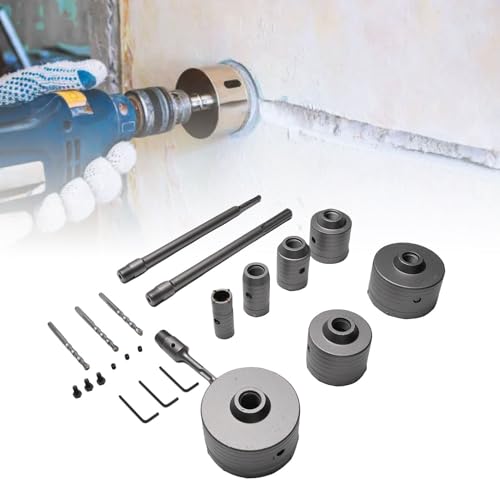Kit de 7 Brocas de Sierra de Acero Tungsteno para Concreto miniatura 7
