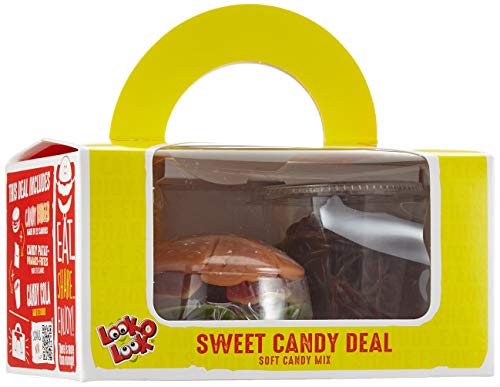 Look O Look Sweet Candy Deal Gummibonbons mit Cola- und Fruchtgeschmack, 4er Pack (4 x 280 g) Cover