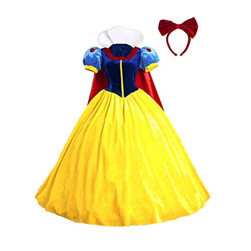 Baycon Halloween Classic Deluxe Princess Costume Adult Queen Fairytale Dress Role Cosplay For Adult Xx-Large thumb #1