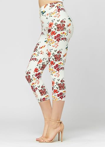 Image of Conceited High Waist Leggings in Shorts, Capri and Full Length - Buttery Soft - 3 inch High Waistband - Regular and Plus Size