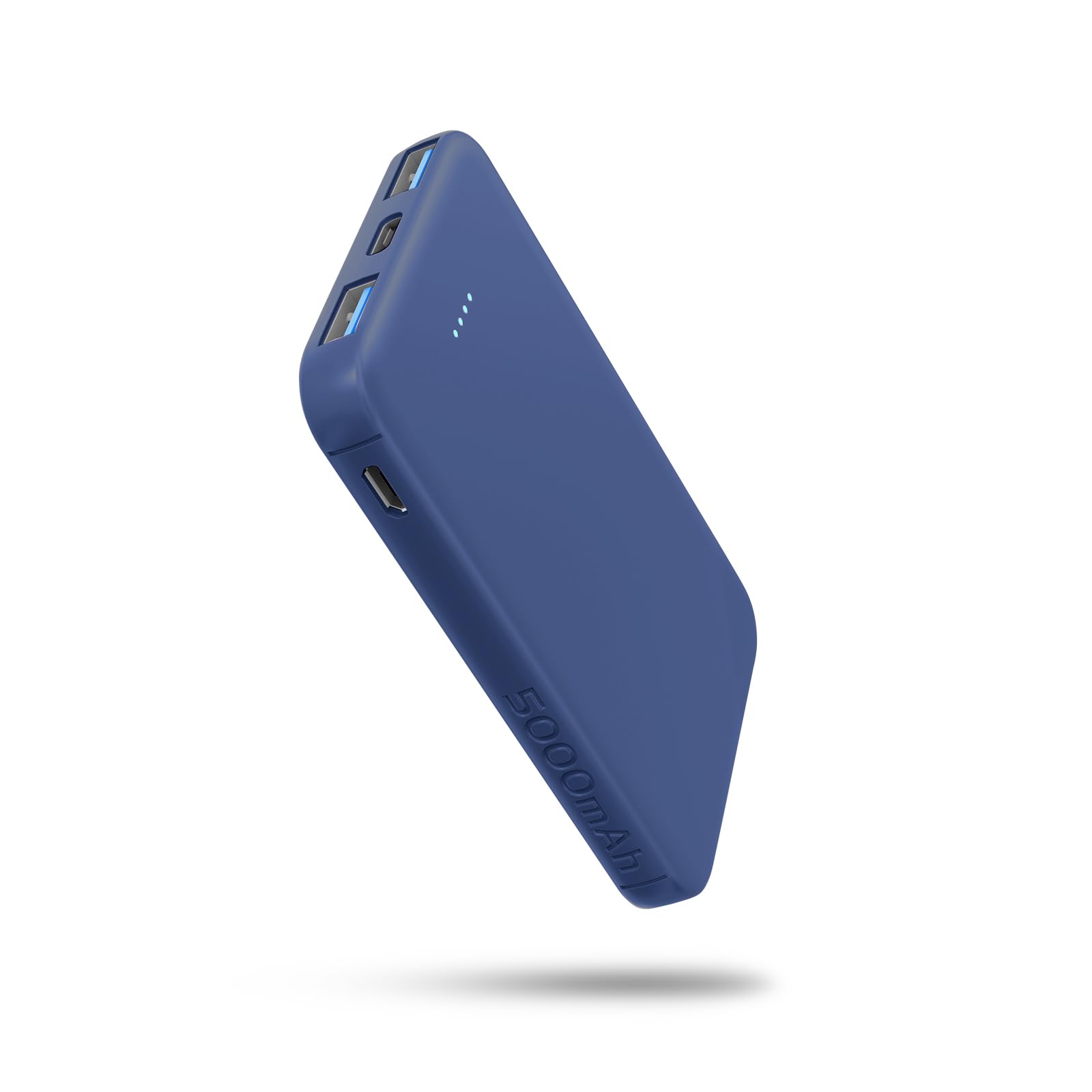 VANYUST S22 Portable Charger, Mini Colorful Power Bank, 5000mAh External Battery Pack Compatible with iPhone 15/14/13/12/11/X All Series and Android Phone