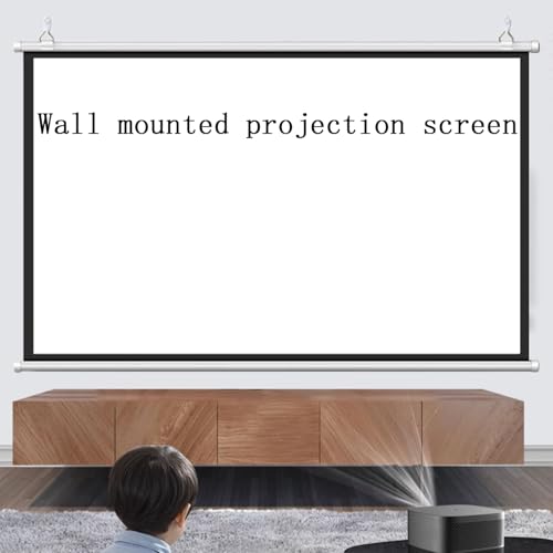 Pantalla Manual de Proyección 4:3 72 in Plegable y Portátil miniatura 2