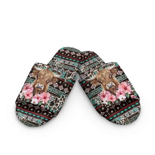 Wanyint Slippers for Women Indoor Comfortable Fluffy Slides Cozy Open Toe House Shoes Cute Bedroom Shoes for Women Men Guest2