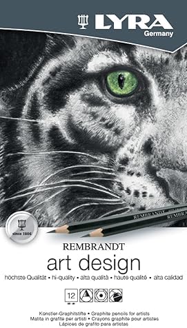 Lyra Rembrandt Art Design Sketch Pencils - Set of 12 Assorted Drawing Pencils for Artists and Students of all Ages - Versatile Art Sketching Pencils for Drawing Sketching Designing and More image 3