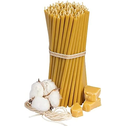 Diveevo Beeswax Ritual Candles Pack of 100 Cover