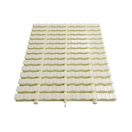 Grille de drainage ondulée blanche 25x100 de haute résistance