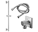 Contemporary Square Slide Bar Handshower Kit