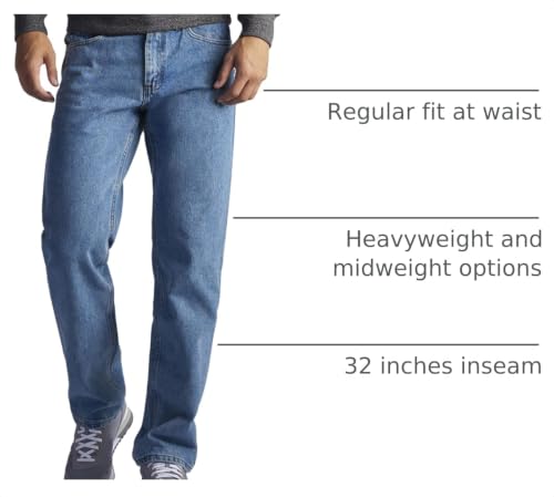 Image of Lee Men's Regular Fit Straight Leg Jean