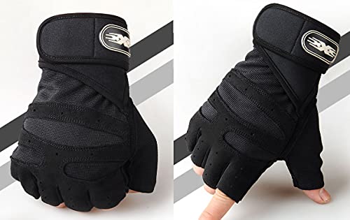 Sujayu Workout Gloves, Gym Gloves For Men, Wrist Wraps Lifting Wrist Wraps Gloves For Working Out thumb #6