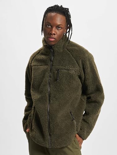 Image of Brandit Men's Teddyfleece Jacket Olive