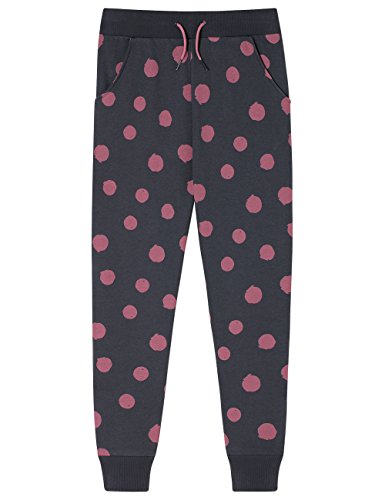 Schiesser Mix & Relax Joggpants Pantaloni Pigiama, Grigio (Graphit 207), M Bambina