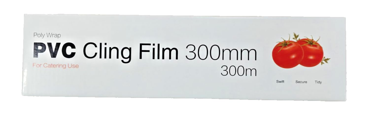 Caterwrap Cling Film 300 mm x 300 m Cutter Box
