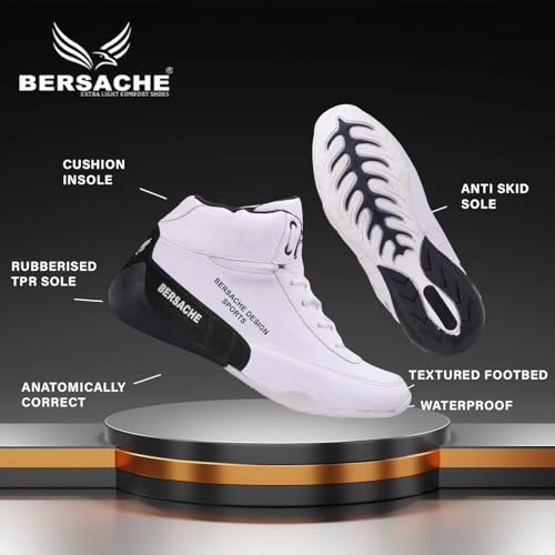 Image of BERSACHE Sports,Walking,Gym,Cricket, Red Trending Running Shoes for Men's