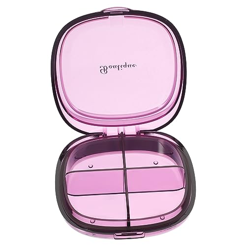 PERSELOSO de Portátil Compartimentos Organizador Viaje Estuche Compacto y Elegante para Almacenamiento de