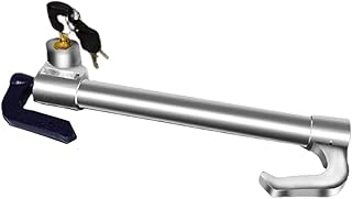 سيارة مقبض قفل الفرامل دواسة القابض قفل قابل للسحب مع هوك العالمية مكافحة السرق شاحنة شاحنة الثقيلة السيارات الأمان للسيارة من ماكي ستور