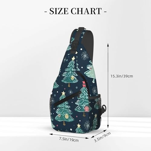 Morrales de Pecho Xmas Tree Ball para Hombre y Mujer miniatura 3