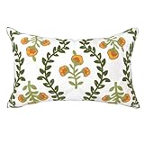 Alysheer - Funda decorativa para cojín lumbar, cama y salón