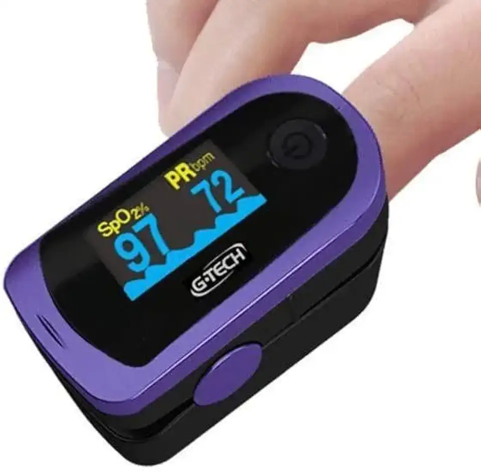 Oxímetro Digital Portátil De Dedo Oled Graph G-tech
