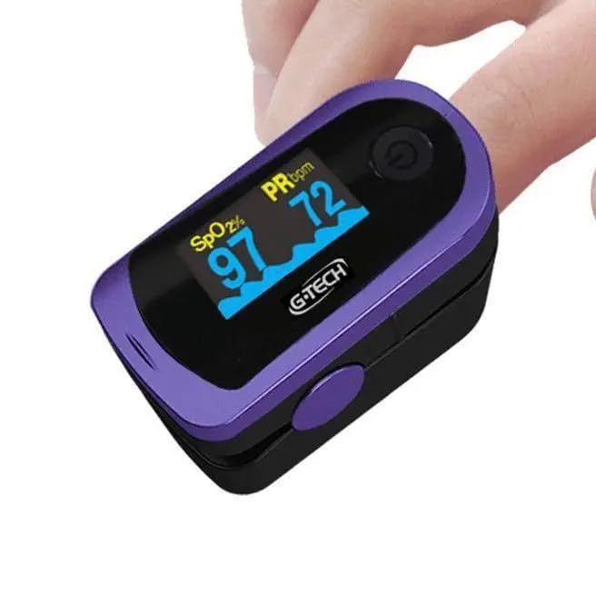 Oxímetro Digital Portátil De Dedo Oled Graph G-tech