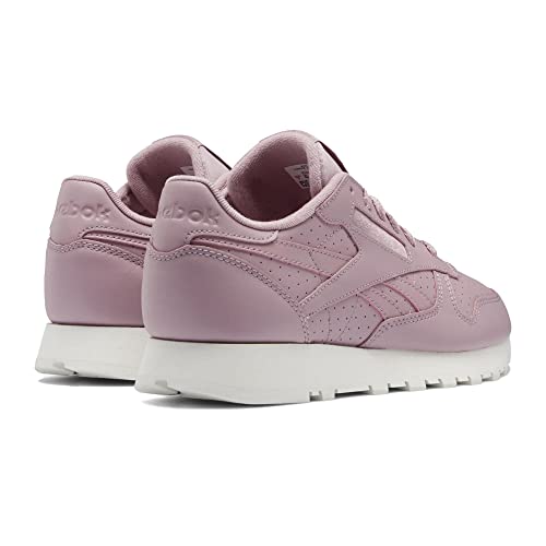 Image of Reebok Women's Classic Leather Sneaker (Infused Lilac /Infused Lilac /Chalk, us Footwear Size System, Adult, Women, Numeric, Medium, Numeric 9 Point 5)