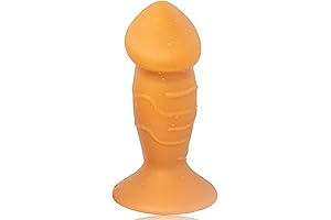 Fuirre Oversized Dildo Plug, G-Spot Stimulator for Advanced Anal Play (Gold-X-Large)