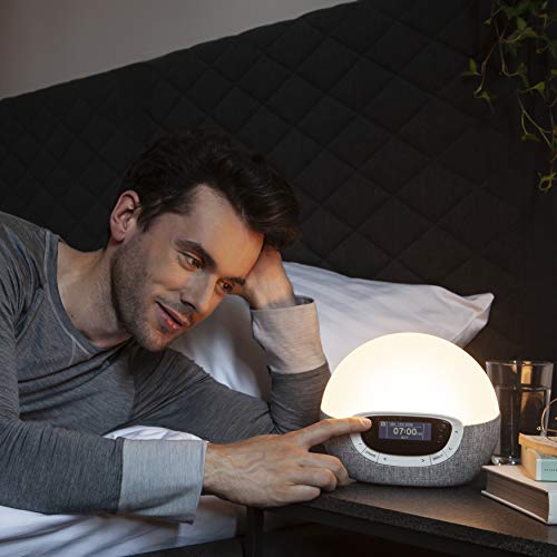 Lumie Bodyclock Shine 300 – Wake-Up Light Alarm Clock With Radio, 15 Sounds And Sleep Sunset #TOP5