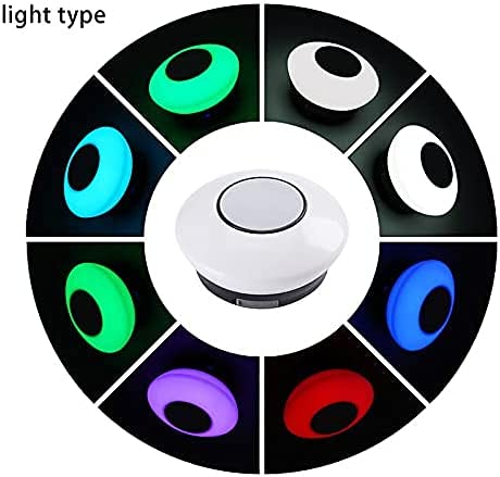 Luces para sombrillas Luz de poste de paraguas Luces de sombrilla de patio LED con control remoto con altavoz Bluetooth 7 colores que cambian Carpas impermeables alimentadas por USB Luces de sombrilla