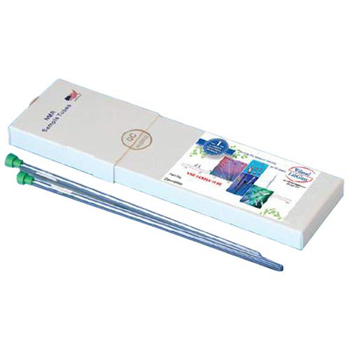 Wilmad-Lab Glass WG-1228-7-5 Borosilicate Glass Thin Walled Economy NMR Sample Tube, 400 MHz, 4.947 mm OD x 7" Length (Pack of 5)