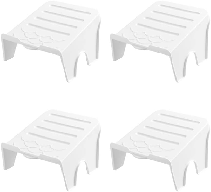 Shoe Holder, 4pcs Shoe Rack,PB9rrge (White)