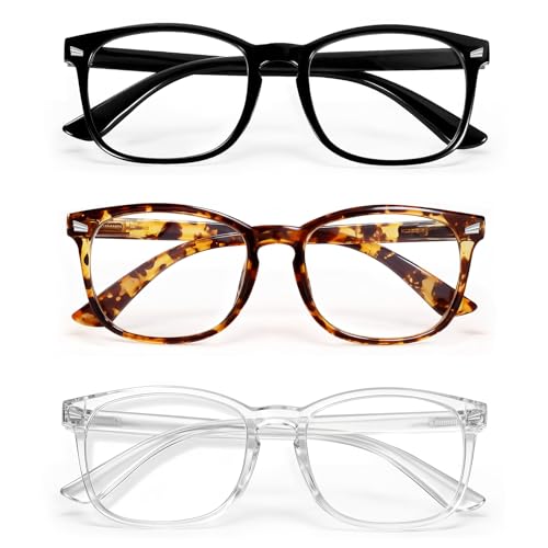 Image of Reading Glasses Anti-Glare Readers 5-Pack for Men Women | Reading Glasses for Women Men, Eyeglasses, Blue Light Readers for Men Women