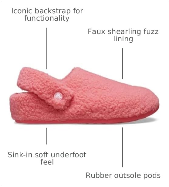 Image of Crocs Unisex-Adult Classic Cozzzy Lined Slipper