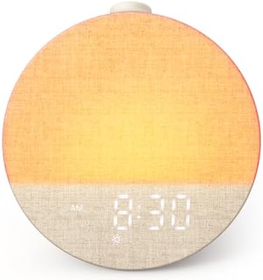 Dreamegg Sunrise 1 Pro - Sunrise Alarm Clock, Sound Machine for S...
