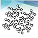 HONMEET 100pcs Professional Rod Round Pad Non-Rubber Washer O-Ring for Dart Equipment Durable Easy to Install Non-Slip for Game Competition Use
