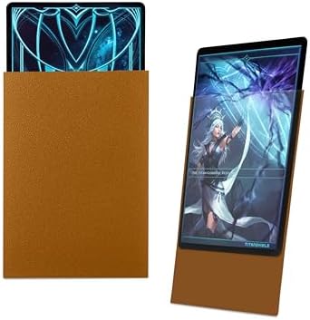 TitanShield (150 Sleeves/Color) Standard Size Board Game Trading Card Sleeves Deck Protector for Magic The Gathering MTG, Baseball Collection, Dropmix - 1