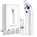Produktbild Mitesserentferner Mitesser Entferner Mitesser Vakuum Sauger, Gesichtsporenreiniger Akne Comedone Extraktor mit 4-IN-1 Multifunktionale Sonde für Gesichtshautbehandlung, LED Anzeige und USB Aufladung
