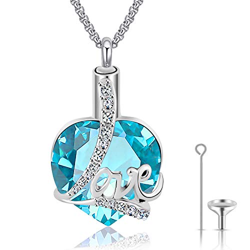 Urn Necklaces for Ashes Nolonger by My Side But Forever in My Heart