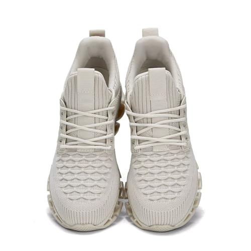 Image of Womens Slip-ins Running Shoes Blade Tennis Walking Sneakers Comfortable Fashion Non Slip Work Sport Shoes Gym Trainers