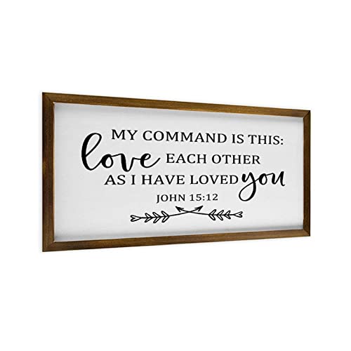 Panneau mural rustique cadeau idéal mariage baptême message d'amour - 3