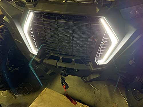 Mcsadventures Plug And Play Street Legal Turn Signal Kit With Fang Lights Black Lever Column Switch For 19+ Polaris Rzr Xp 1000, Turbo, Turbo S, Trail #TOP5