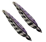 Marlin Lure Skirts 12 Inch (Includes 2 Skirts) Squid Trolling Lure Skirts (Purple Black)