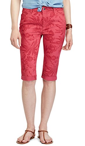 Chaps Women's Cuffed Twill Capris