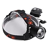 SPYMINNPOO LED Headlamp High Power Adjustable Angle Telescopic Headlight for Outdoor Hiking Construction (P70 LED Bead)