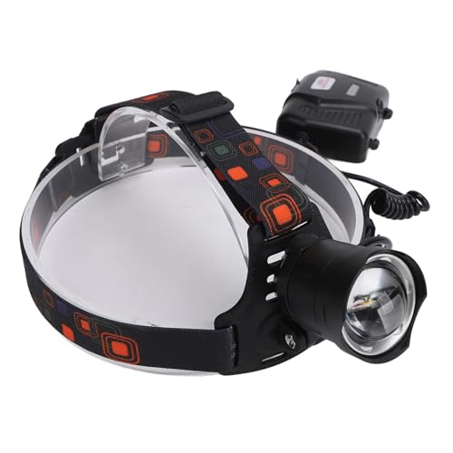 SPYMINNPOO LED Headlamp High Power Adjustable Angle Telescopic Headlight for Outdoor Hiking Construction (P50 LED Bead)