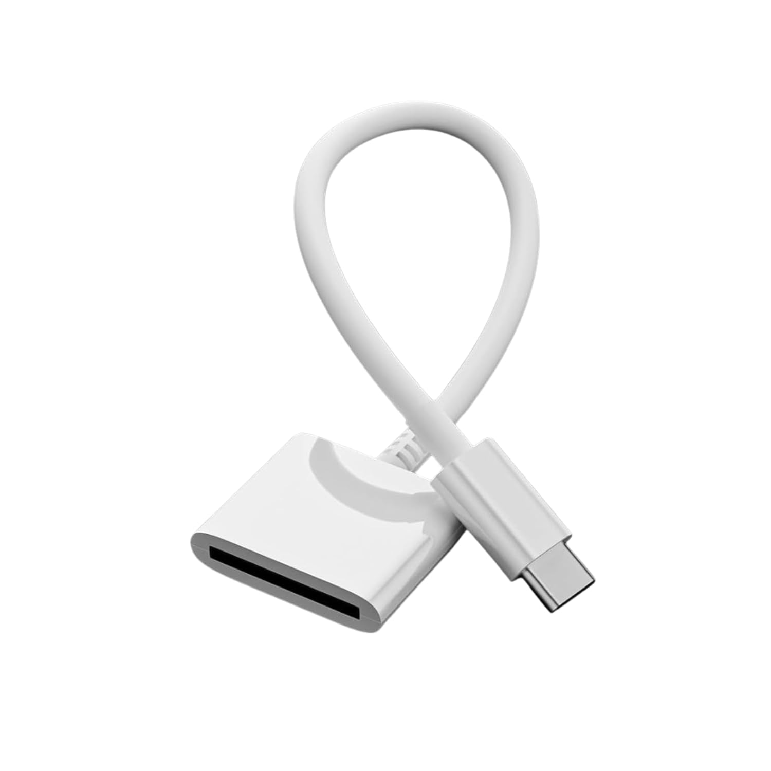 Câble adaptateur 30 broches femelle vers USB-C 3.1 mâle Type-C pour composants informatiques (blanc)