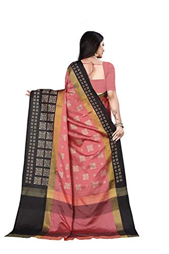 Image of OM SAI LATEST CREATION Soft Cotton & Silk Saree For Women Banarasi Saree Under 399 2021 Beautiful For Women saree