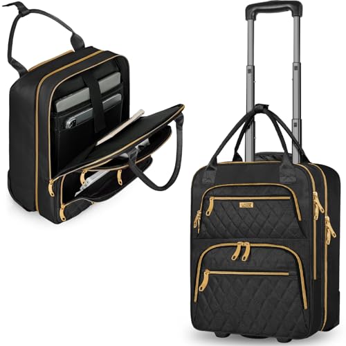 LASUK Underseat Carry On Luggage Wheels, Stylish