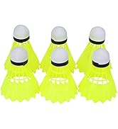 Haofy 6pcs/set Professional Nylon Badminton Ball SHU Ball Outdoor Sports Training Accessories for...